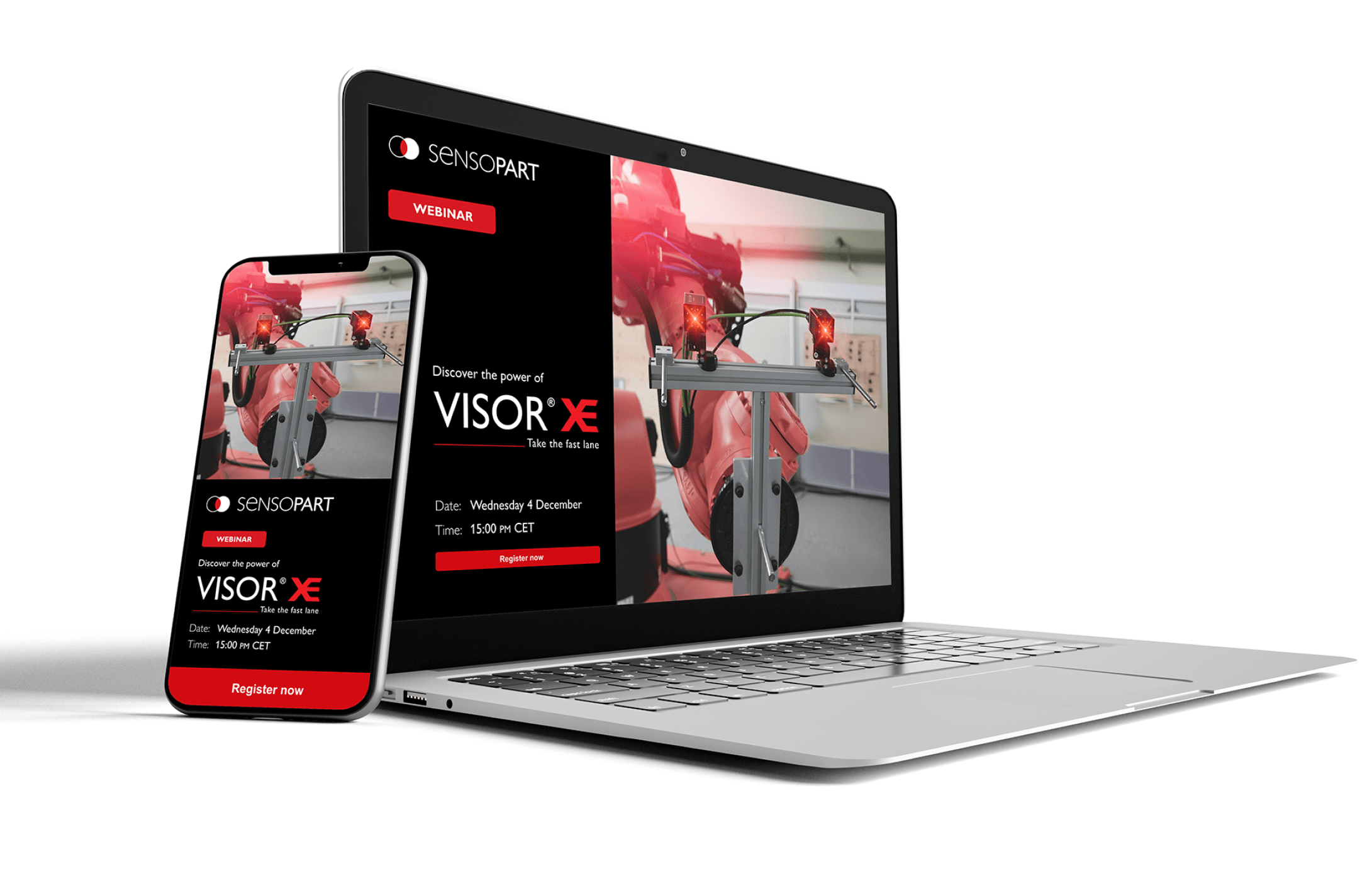 Visor Xe Faster Image Processing Sensor - Modern Abstract Design - Retina